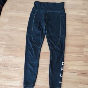 Lskd Teal Rep Leggings